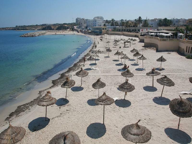Hotel Les Palmiers Monastir Esterno foto